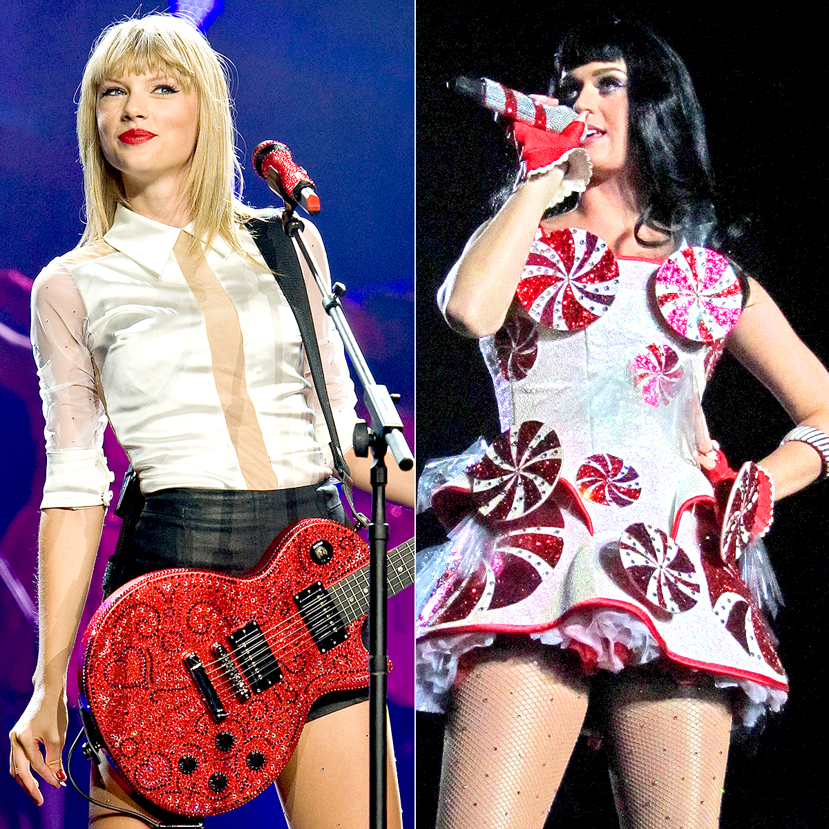 Taylor Swift가 2024년 VMA에서 Katy Perry를 위해 기립박수를 시작했습니다.