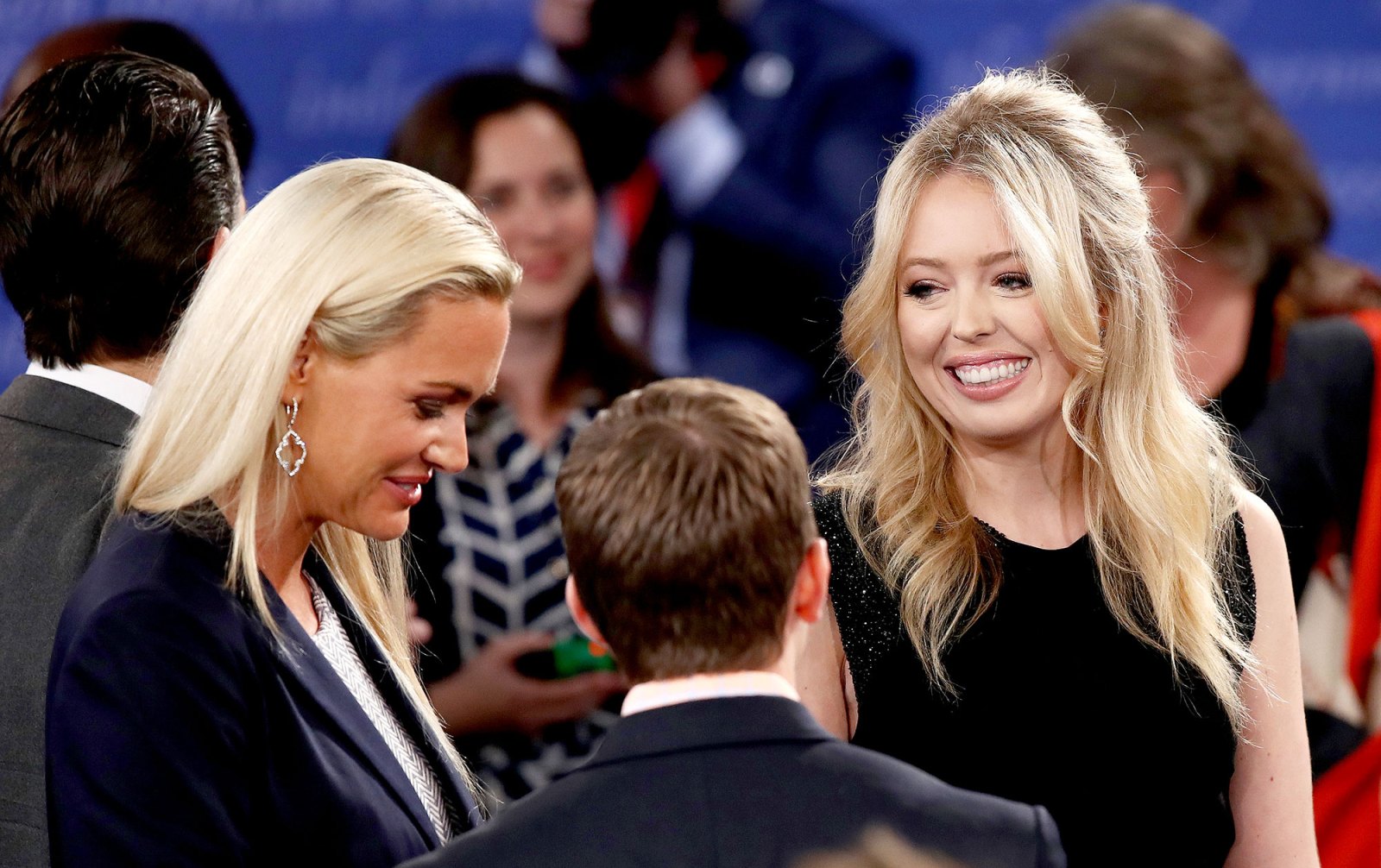 Tiffany Trump Ducked a Kiss From Donald Trump at Second Debate: Watch!