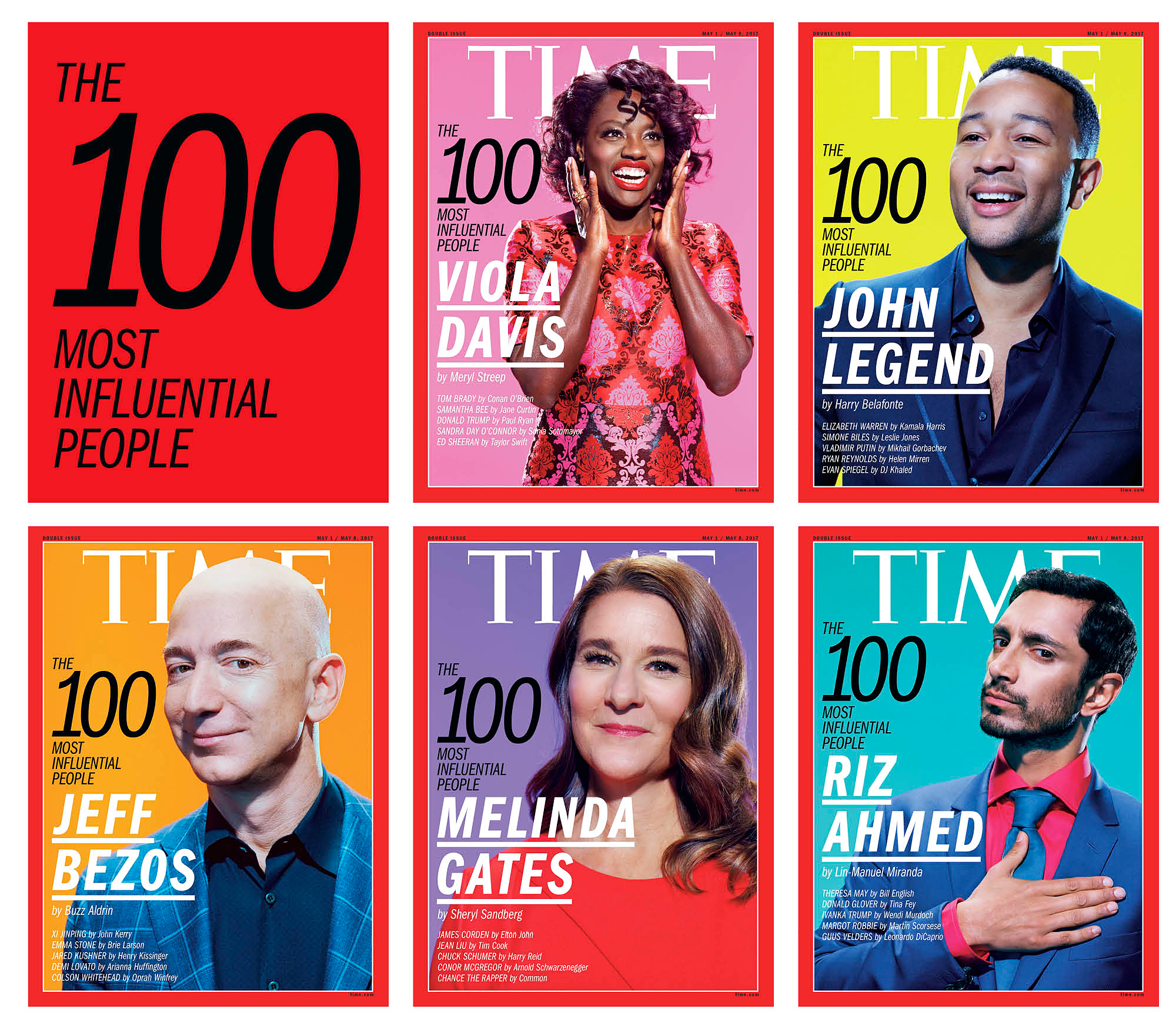 Time Reveals 100 Most Influential People In The World List For 2017